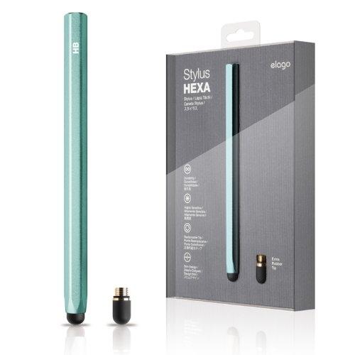 Алуминиева писалка за iPhone, iPad и капацитивни дисплеи - Elago Stylus Pen Hexa (светлосин) | JAR Computers Алуминиева писалка за iPhone, iPad и капацитивни дисплеи - Elago Stylus Pen Hexa (светлосин)