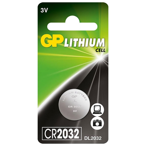 BATTERY GP Lithium CR2032