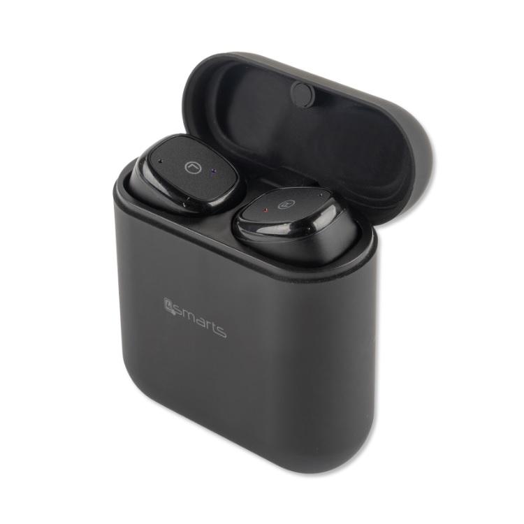 Безжични Bluetooth слушалки с микрофон за мобилни устройства (черен) - 4smarts True Wireless Stereo Headset Eara TWS Buttons | JAR Computers Безжични Bluetooth слушалки с микрофон за мобилни устройства (черен) - 4smarts True Wireless Stereo Headset Eara TWS Buttons