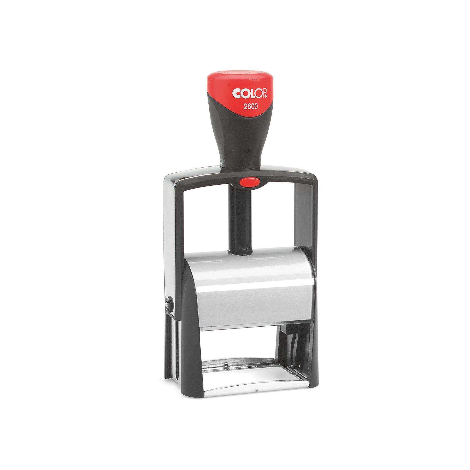 Colop Печат 2600, правоъгълен, 37 x 58 mm, черен | JAR Computers Colop Печат 2600, правоъгълен, 37 x 58 mm, черен