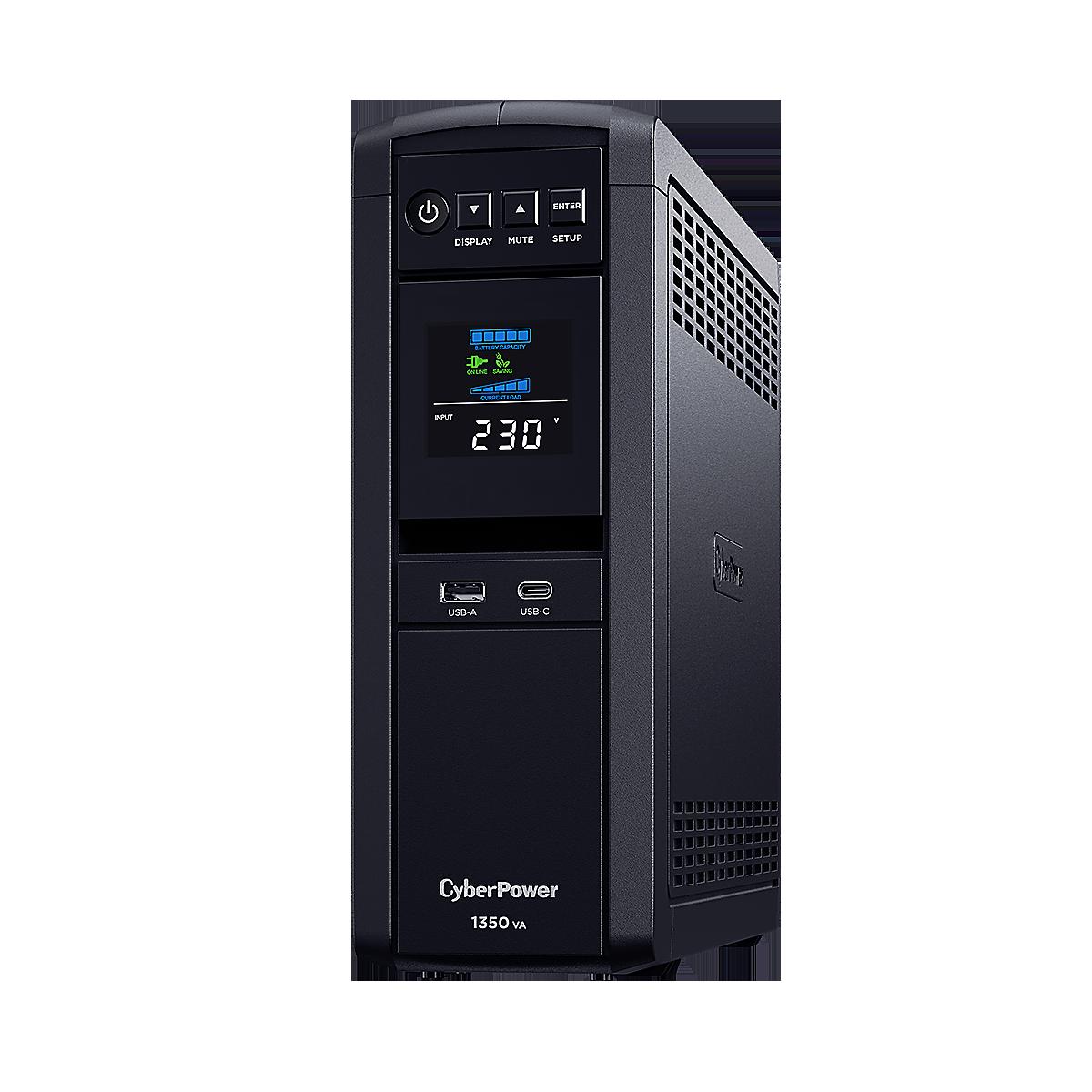 Енергоспестяващ UPS с AVR, 1350VA/810W, 6x Schuko; CP1350EPFCLCD - стандартна цена 555 лева | JAR Computers Енергоспестяващ UPS с AVR, 1350VA/810W, 6x Schuko; CP1350EPFCLCD - стандартна цена 555 лева