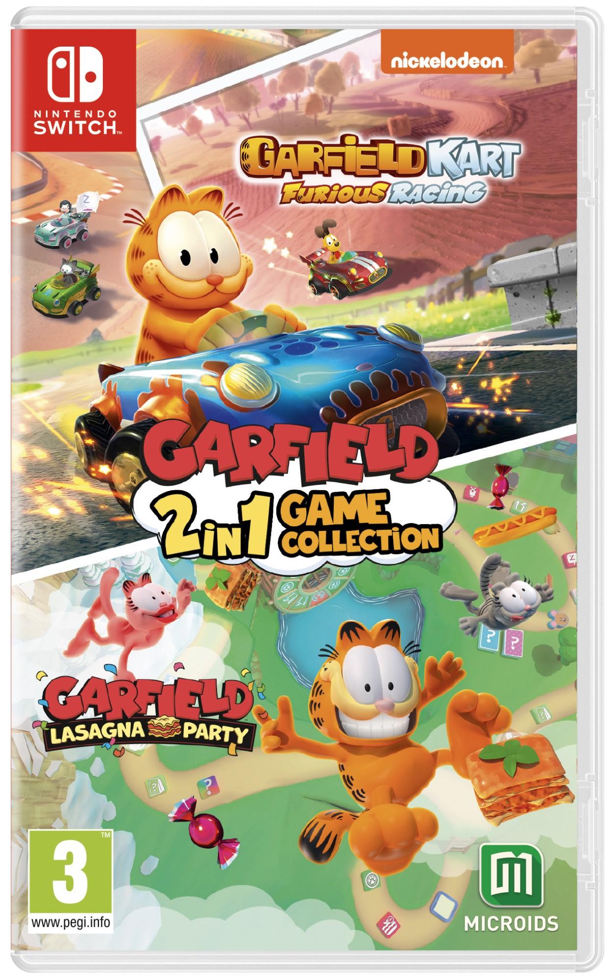 Garfield Lasagna Party + Garfield Kart: Furious Racing (Nintendo Switch)