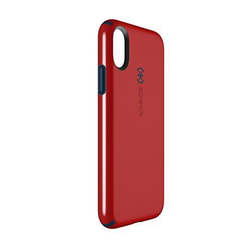 Хибриден кейс с висока степен на защита за iPhone XS Max - Speck CandyShell Grip Case (червен-черен) | JAR Computers Хибриден кейс с висока степен на защита за iPhone XS Max - Speck CandyShell Grip Case (червен-черен)