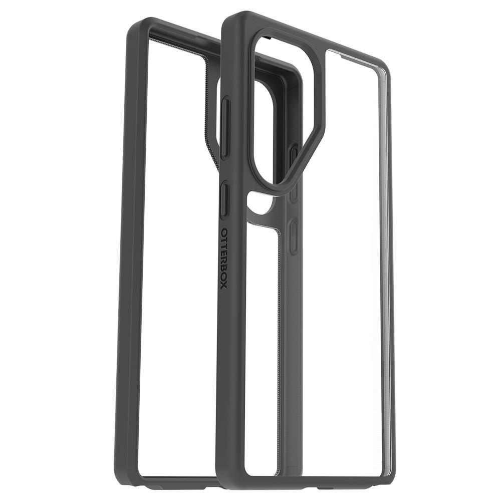 Хибриден удароустойчив кейс за Samsung Galaxy S25 Ultra - Otterbox React Case (черен-прозрачен) | JAR Computers Хибриден удароустойчив кейс за Samsung Galaxy S25 Ultra - Otterbox React Case (черен-прозрачен)