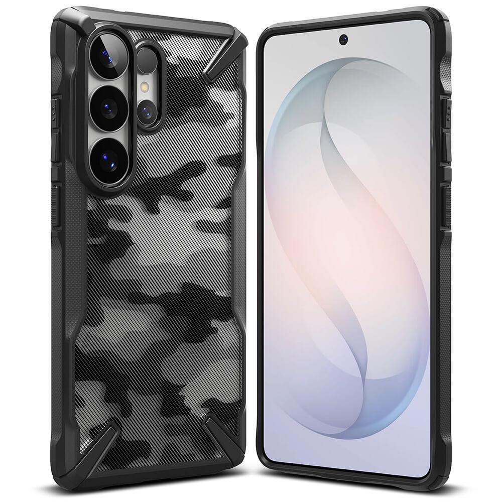 Хибриден удароустойчив кейс за Samsung Galaxy S26 Ultra - Ringke Fusion X Camo Case | JAR Computers Хибриден удароустойчив кейс за Samsung Galaxy S26 Ultra - Ringke Fusion X Camo Case