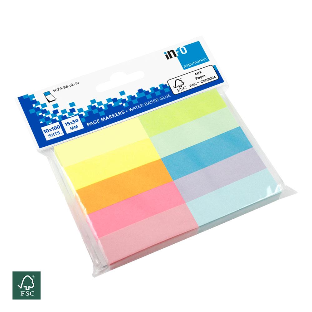 Индекси Info 15/50мм 10X100 Brilliant