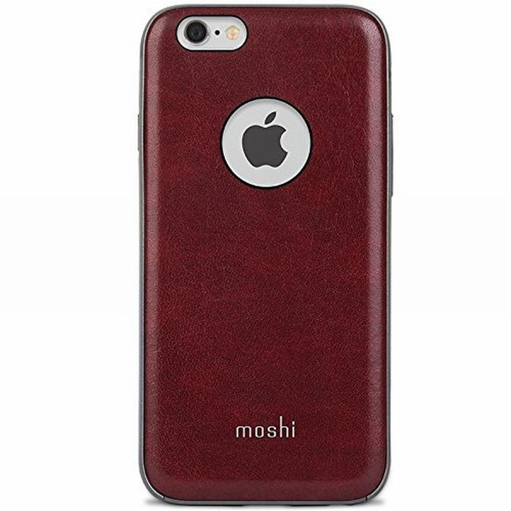 Кожен кейс за iPhone 6, iPhone 6S - Moshi iGlaze Napa Case (червен) | JAR Computers Кожен кейс за iPhone 6, iPhone 6S - Moshi iGlaze Napa Case (червен)