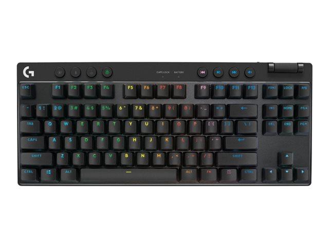 LOGITECH G PRO X TKL LIGHTSPEED Gaming Keyboard BLACK (UK) 2.4GHZ/BT TACTILE | JAR Computers LOGITECH G PRO X TKL LIGHTSPEED Gaming Keyboard BLACK (UK) 2.4GHZ/BT TACTILE
