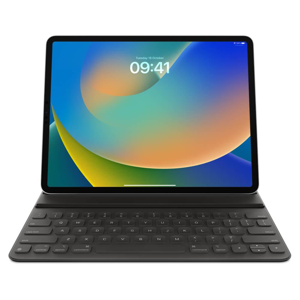 Оригинален полиуретанов калъф, клавиатура и поставка за iPad Pro 12.9 (2018) - Apple Smart Keyboard Folio GRE (черен) | JAR Computers Оригинален полиуретанов калъф, клавиатура и поставка за iPad Pro 12.9 (2018) - Apple Smart Keyboard Folio GRE (черен)