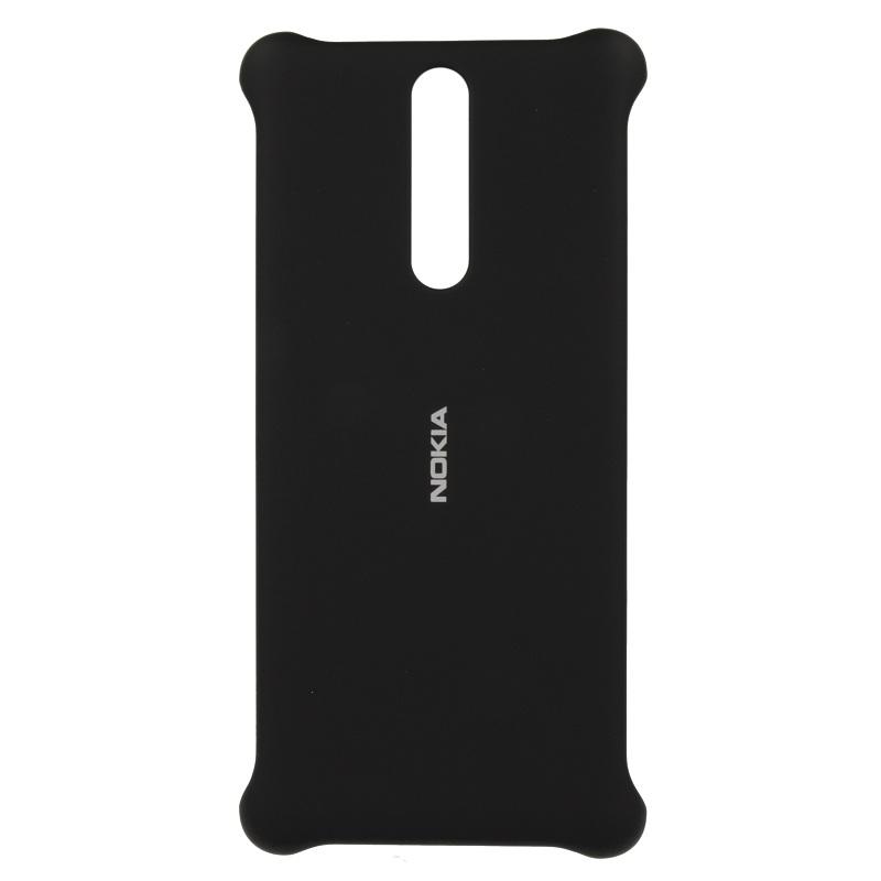 Поликарбонатов кейс за Nokia 8 - Nokia Soft Touch Case CC-801 (черен) | JAR Computers Поликарбонатов кейс за Nokia 8 - Nokia Soft Touch Case CC-801 (черен)