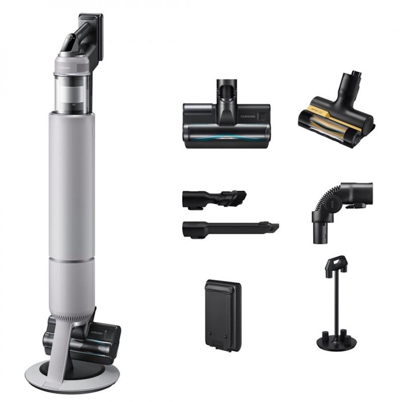 Вертикална прахосмукачка Samsung Bespoke AI Jet Lite Pro VS80F28DLP/WA, 0.5 л, 280 AW, Li-Ion батерия, Безжична употреба, AI, Wi-Fi, Сив