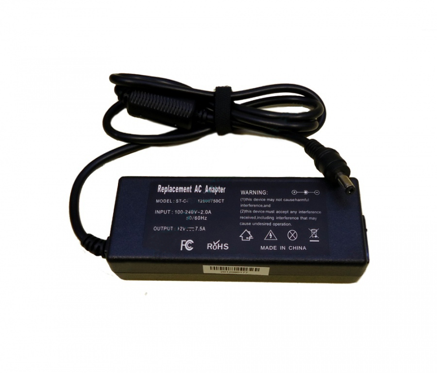 Зарядно за лаптоп (Laptop AC Adapter) / LCD - 12V / 7.5A-8.0A / 90W - (5.5x2.1) - Заместител / Replacement Високо Качество A+ | JAR Computers Зарядно за лаптоп (Laptop AC Adapter) / LCD - 12V / 7.5A-8.0A / 90W - (5.5x2.1) - Заместител / Replacement Високо Качество A+