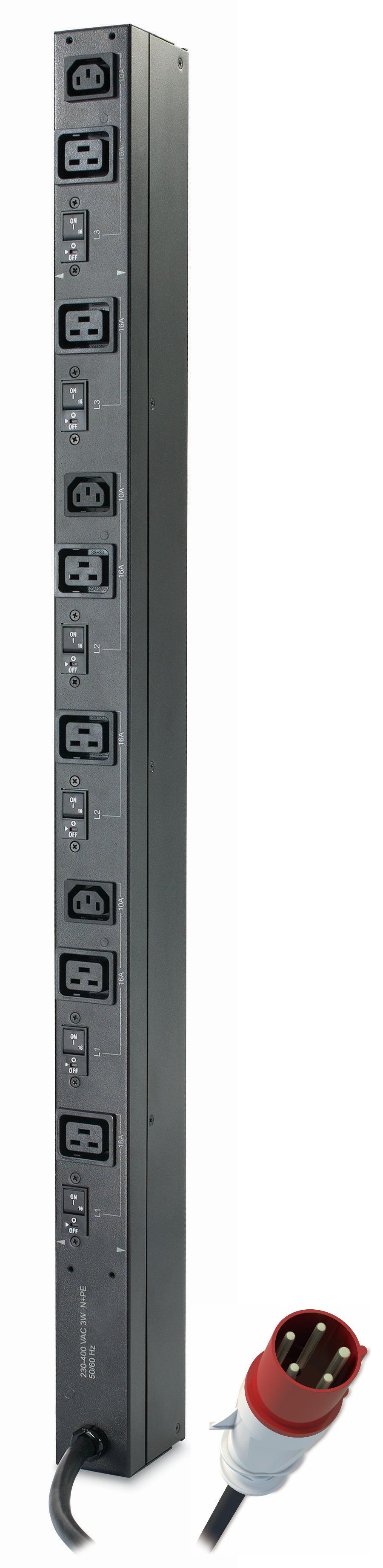 APC Rack PDU Basic Zero U разпределител на напрежение (PDU) 9 Изход(и) за променлив ток 0U Черен | JAR Computers APC Rack PDU Basic Zero U разпределител на напрежение (PDU) 9 Изход(и) за променлив ток 0U Черен