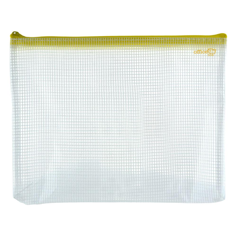 Джоб с цип OfBox A5 250/200 жълт