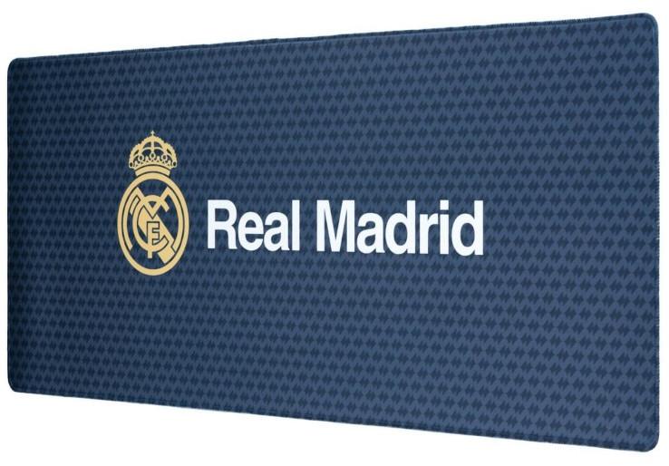 Гейминг подложка за мишка Grupo Erik - Real Madrid, XL, мека, синя