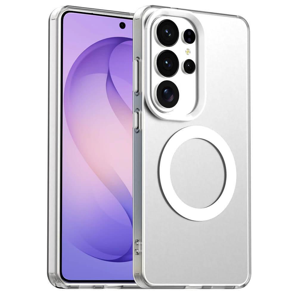 Хибриден удароустойчив кейс с MagSafe за Samsung Galaxy S26 Ultra - Techsuit Candy MagSafe Hybrid Case (бял) | JAR Computers Хибриден удароустойчив кейс с MagSafe за Samsung Galaxy S26 Ultra - Techsuit Candy MagSafe Hybrid Case (бял)