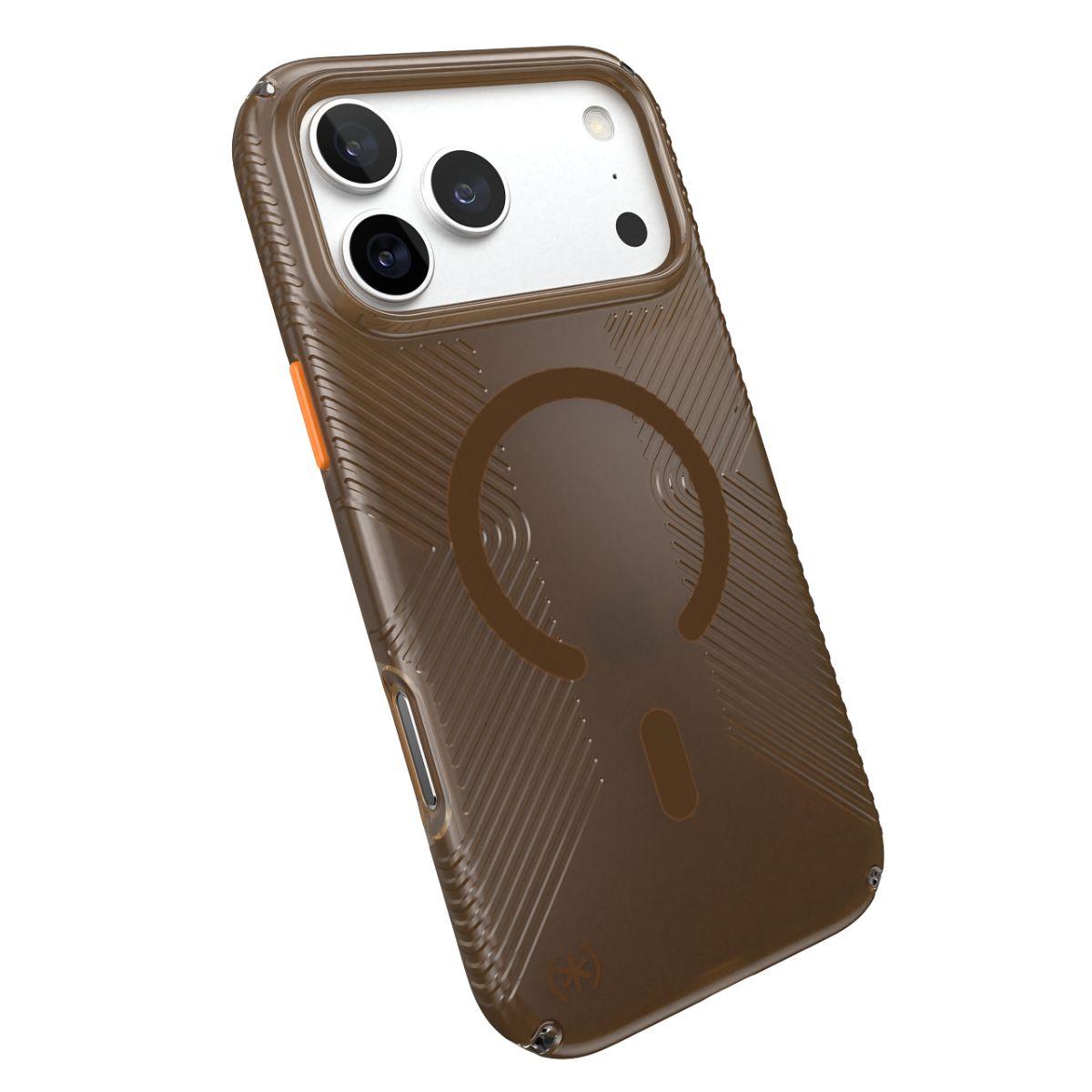Калъф Speck Presidio Lux Grip Mist, за iPhone 18 Pro Max, Sienna Smoke Tint | JAR Computers Калъф Speck Presidio Lux Grip Mist, за iPhone 18 Pro Max, Sienna Smoke Tint