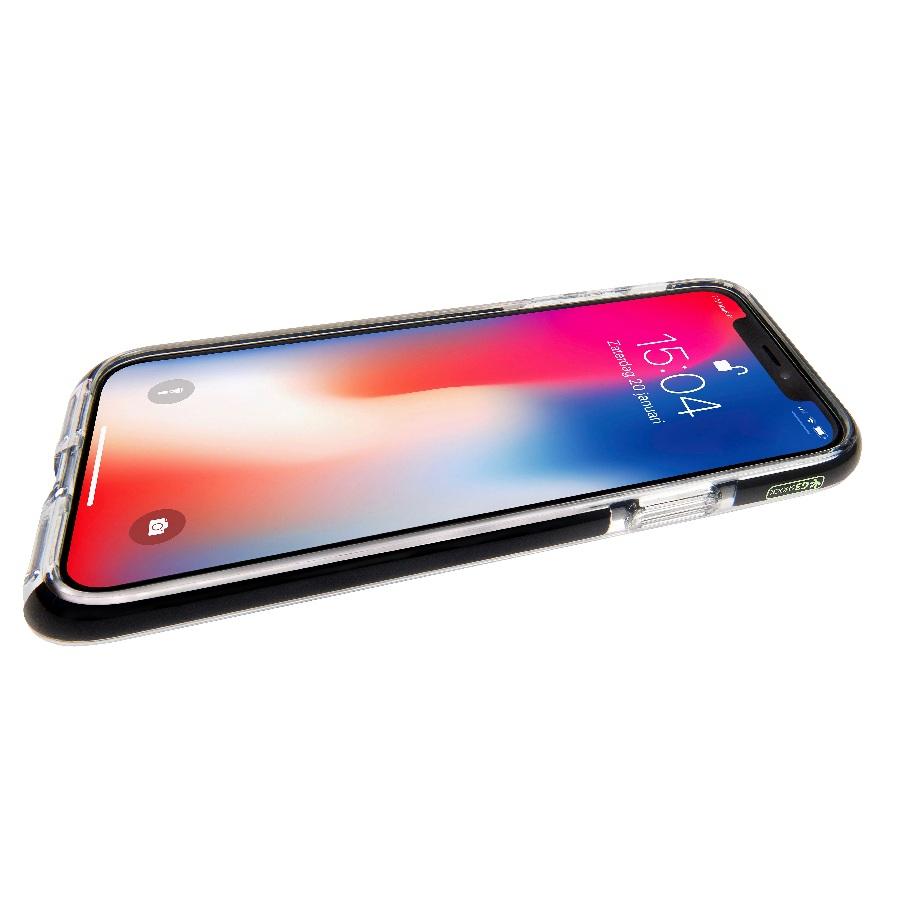 Кейс с карабинер и висока защита за iPhone XS, iPhone X - Gecko Covers Bounce Case (черен) | JAR Computers Кейс с карабинер и висока защита за iPhone XS, iPhone X - Gecko Covers Bounce Case (черен)
