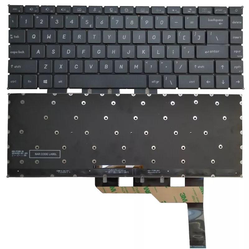 Клавиатура за лаптоп MSI Prestige 15 A10 A10SC MS-16S3  - Черна Без Рамка с Подсветка | JAR Computers Клавиатура за лаптоп MSI Prestige 15 A10 A10SC MS-16S3  - Черна Без Рамка с Подсветка