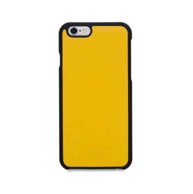 Кожен кейс (естествена кожа) за iPhone 6S, iPhone 6 - Knomo Moulded Mag Leather Case (жълт) | JAR Computers Кожен кейс (естествена кожа) за iPhone 6S, iPhone 6 - Knomo Moulded Mag Leather Case (жълт)