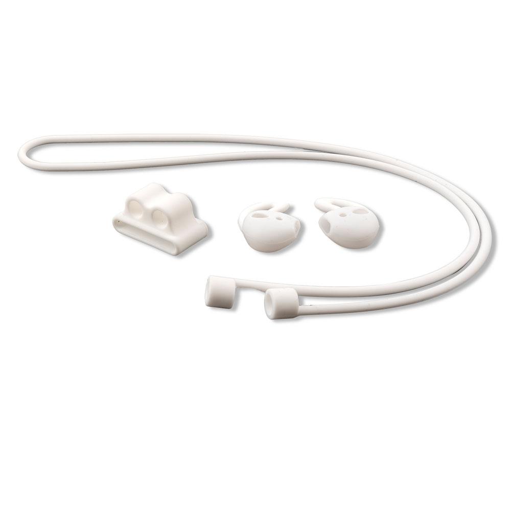 Комплект аксесоари за безжични слушалки Apple AirPods - 4smarts 3in1 Equipment Set (бял) | JAR Computers Комплект аксесоари за безжични слушалки Apple AirPods - 4smarts 3in1 Equipment Set (бял)