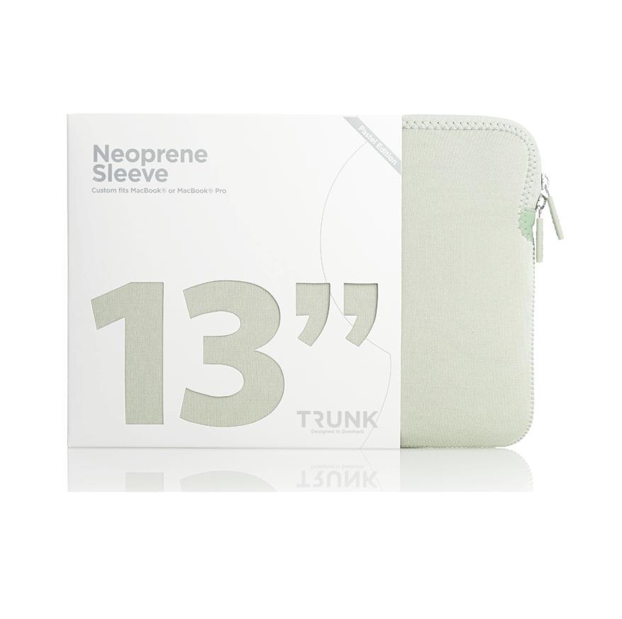 Неопренов калъф за преносими компютри до 13 инча - Trunk Laptop Sleeve (светлозелен) | JAR Computers Неопренов калъф за преносими компютри до 13 инча - Trunk Laptop Sleeve (светлозелен)