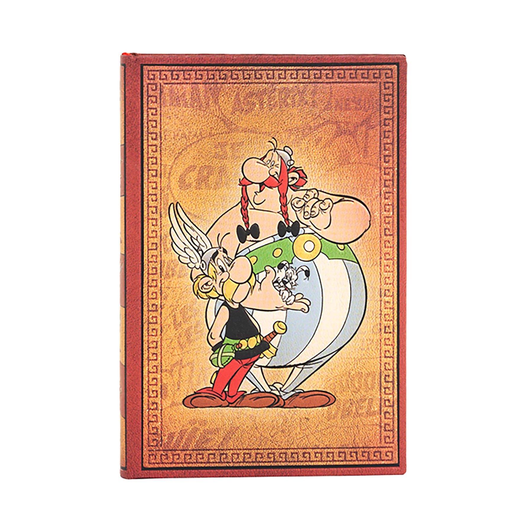 Paperblanks Тефтер Asterix Obelix, Mini, широки редове, твърда корица, 88 листа