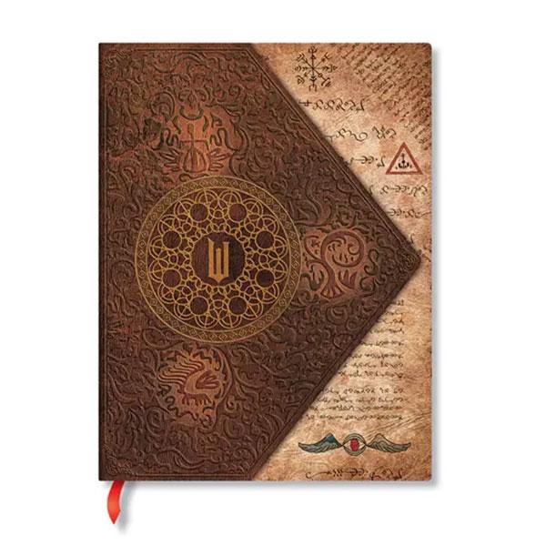 Paperblanks Тефтер Grimmerie, Ultra, широки редове, твърда корица, 72 листа