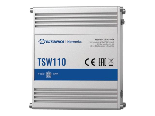 TELTONIKA NETWORKS TSW110 Unmanaged Layer 2 Gigabit ethernet switch | JAR Computers TELTONIKA NETWORKS TSW110 Unmanaged Layer 2 Gigabit ethernet switch