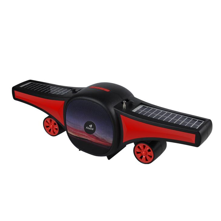 Тонколона Kisonli SC-21, Bluetooth, Солар, USB, SD, FM, Черен - 22321 | JAR Computers Тонколона Kisonli SC-21, Bluetooth, Солар, USB, SD, FM, Черен - 22321