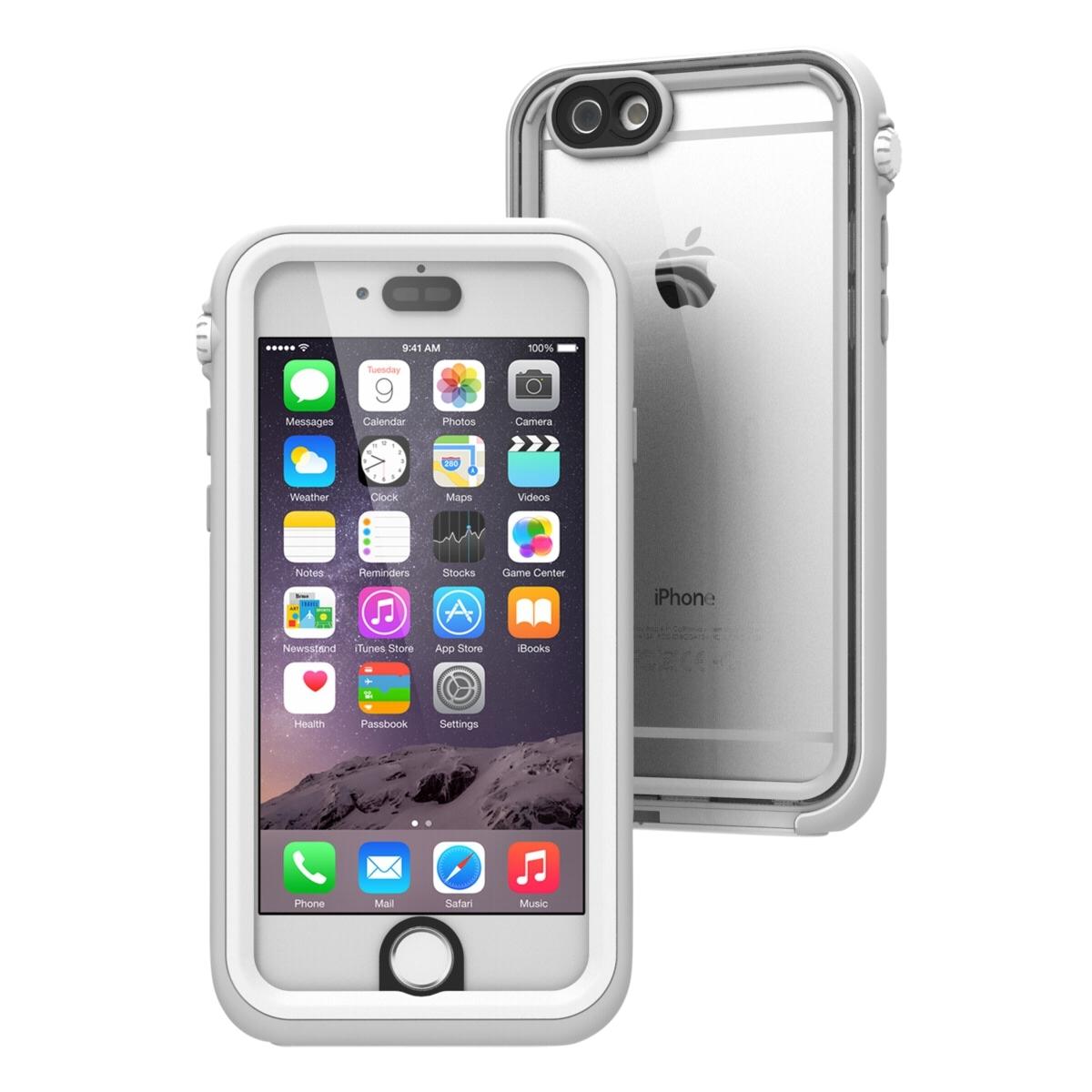 Ударо, прахо и водоустойчив кейс за iPhone 6 - Catalyst Waterproof Case (бял-сив) | JAR Computers Ударо, прахо и водоустойчив кейс за iPhone 6 - Catalyst Waterproof Case (бял-сив)