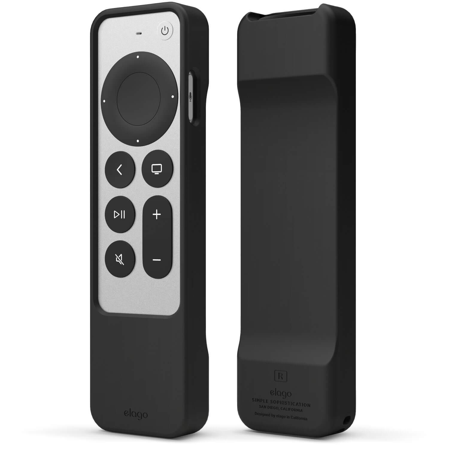 Удароустойчив силиконов калъф за Apple TV Siri Remote (2021) - Elago R1 Intelli Case (черен) | JAR Computers Удароустойчив силиконов калъф за Apple TV Siri Remote (2021) - Elago R1 Intelli Case (черен)