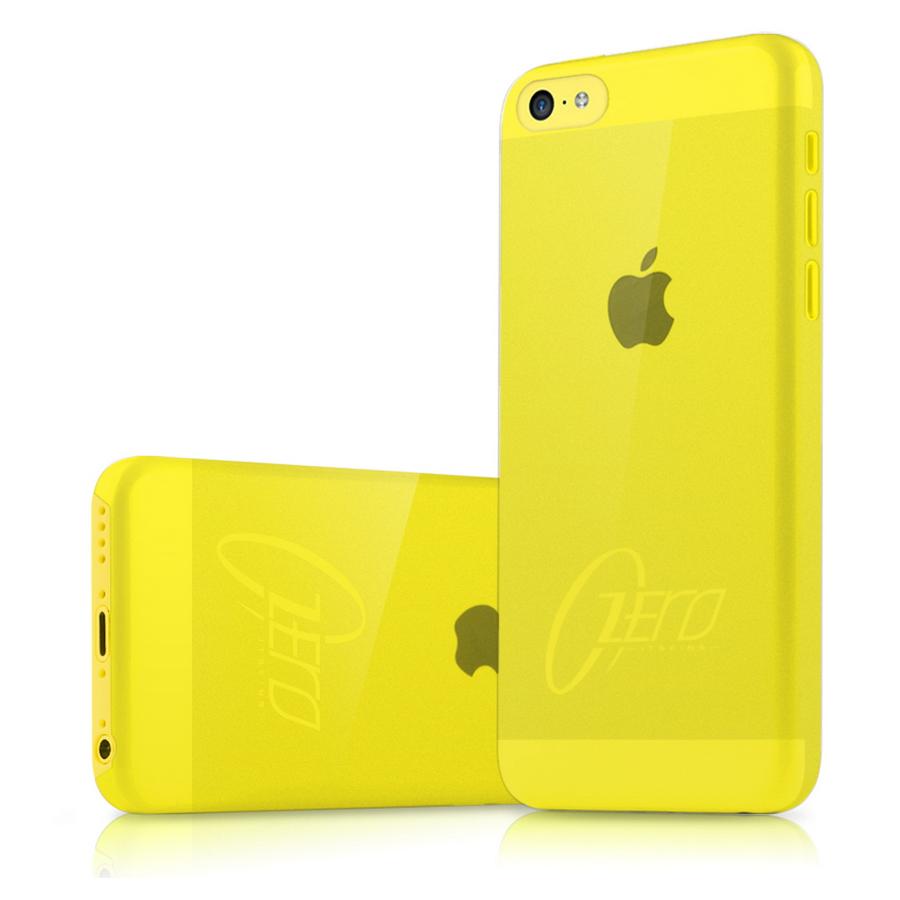 Ултра-тънък (0.30 мм) кейс за iPhone 5C - Itskins Zero.3 (жълт) | JAR Computers Ултра-тънък (0.30 мм) кейс за iPhone 5C - Itskins Zero.3 (жълт)