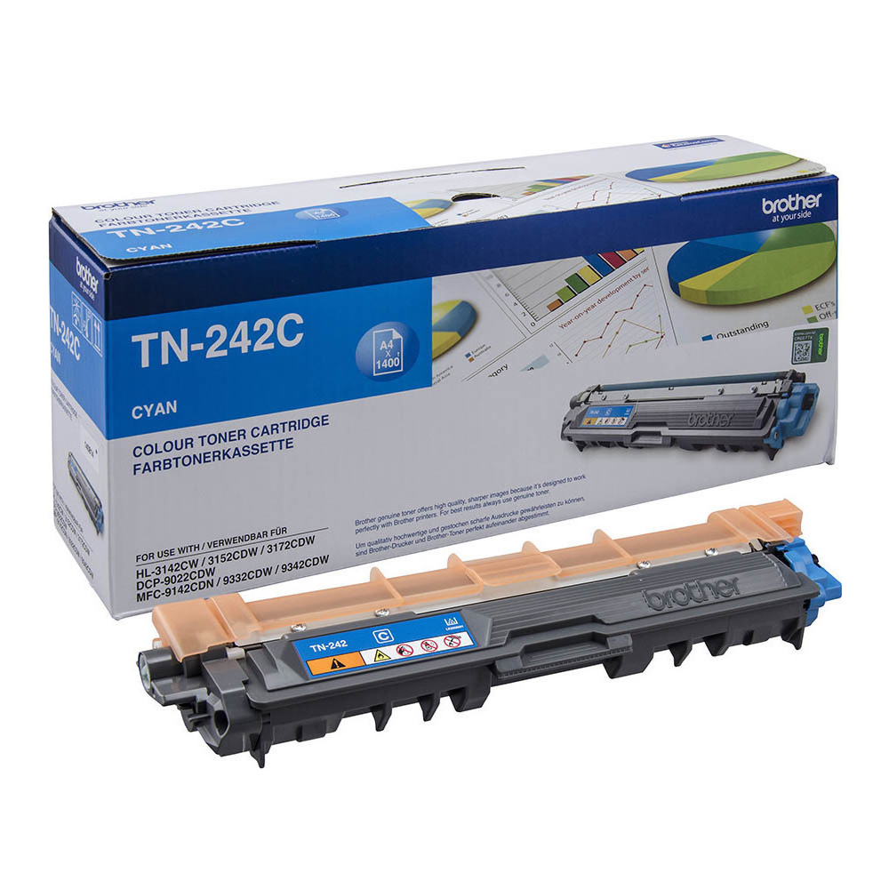  HL-3142 CW/MFC-9142 CDN/9332 CDW CYAN TNR (BRO-TN-241C)