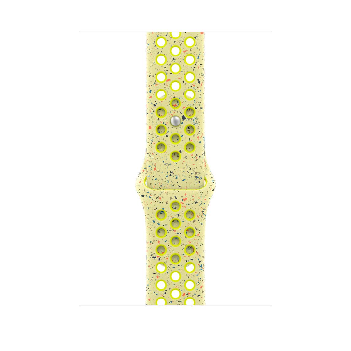 Apple Watch 46mm Band: Volt Splash Nike Sport Band - S/M | JAR Computers Apple Watch 46mm Band: Volt Splash Nike Sport Band - S/M