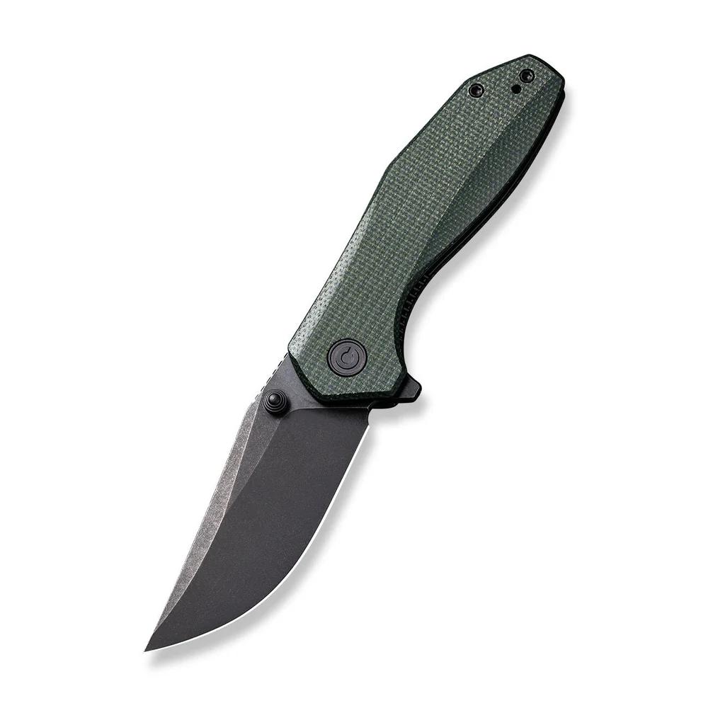 Джобен нож CIVIVI ODD 22 Green Canvas Micarta | JAR Computers Джобен нож CIVIVI ODD 22 Green Canvas Micarta