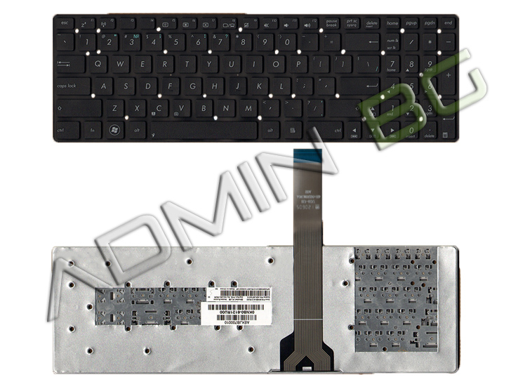 Клавиатура за лаптоп Asus К56 K55XI Black US Version 2 с Кирилица | JAR Computers Клавиатура за лаптоп Asus К56 K55XI Black US Version 2 с Кирилица