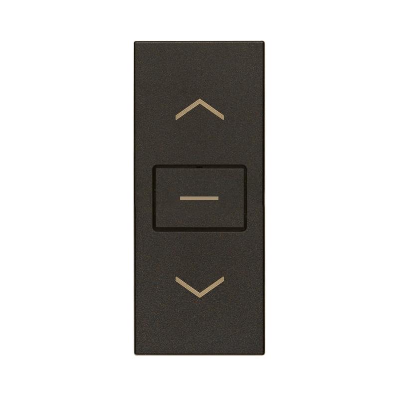 Ключ за щори OFF централен 1P 10AX 1M Black - VIMAR LINEA 30060.G | JAR Computers Ключ за щори OFF централен 1P 10AX 1M Black - VIMAR LINEA 30060.G