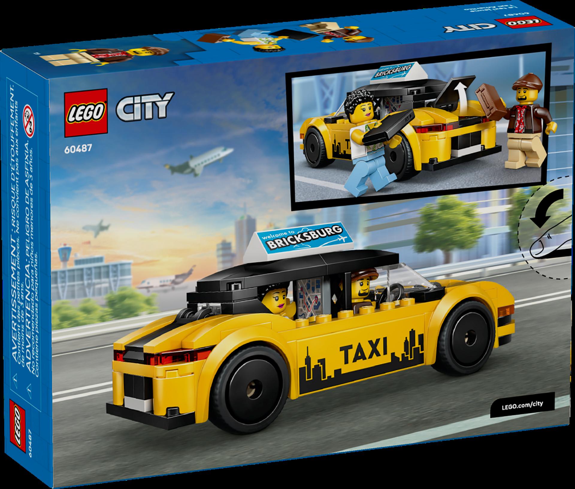 Lego City Yellow Taxi (60487) (LGO60487)