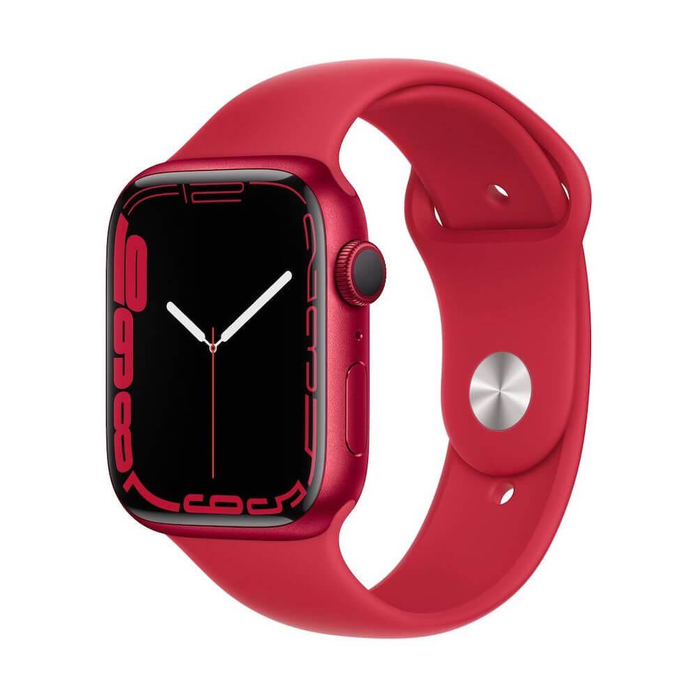 Оригинална силиконова каишка за Apple Watch 42мм, 44мм, 45мм, Ultra, Ultra 2, Ultra 3 49мм (червен) - Apple Watch Product Red Sport Band (разопакован продукт) | JAR Computers Оригинална силиконова каишка за Apple Watch 42мм, 44мм, 45мм, Ultra, Ultra 2, Ultra 3 49мм (червен) - Apple Watch Product Red Sport Band (разопакован продукт)