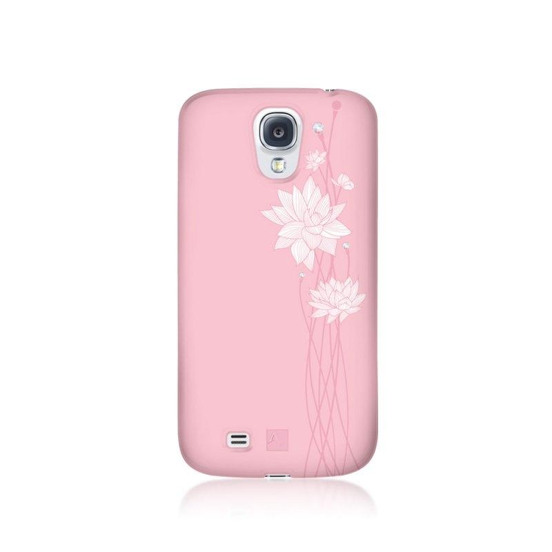 Поликарбонатов кейс с кристали Сваровски за Samsung Galaxy S4 - Bling My Thing Lotus (розов) | JAR Computers Поликарбонатов кейс с кристали Сваровски за Samsung Galaxy S4 - Bling My Thing Lotus (розов)