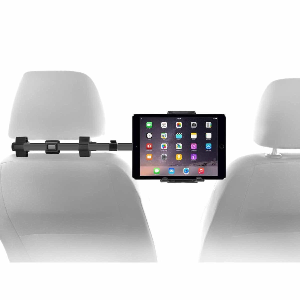 Поставка за смартфон или таблет за седалката на автомобил - Macally Dual Position Car Seat Headrest Mount (черен) | JAR Computers Поставка за смартфон или таблет за седалката на автомобил - Macally Dual Position Car Seat Headrest Mount (черен)