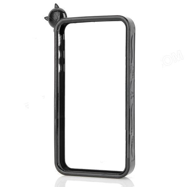 Силиконов бъмпер за iPhone 4S, iPhone 4 - Cat Style Bumper | JAR Computers Силиконов бъмпер за iPhone 4S, iPhone 4 - Cat Style Bumper