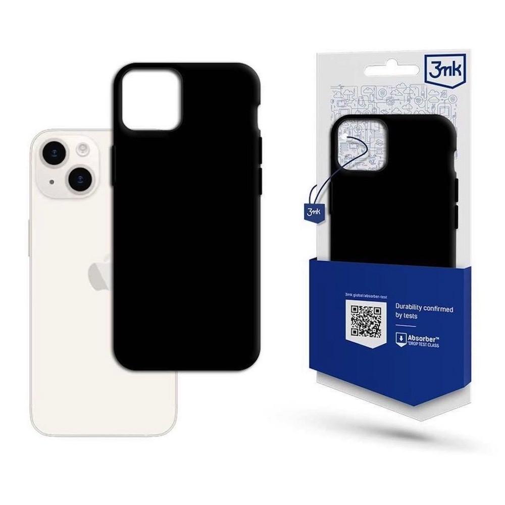 Силиконов (TPU) калъф за iPhone 15 Plus - 3MK Matt Case (черен) | JAR Computers Силиконов (TPU) калъф за iPhone 15 Plus - 3MK Matt Case (черен)