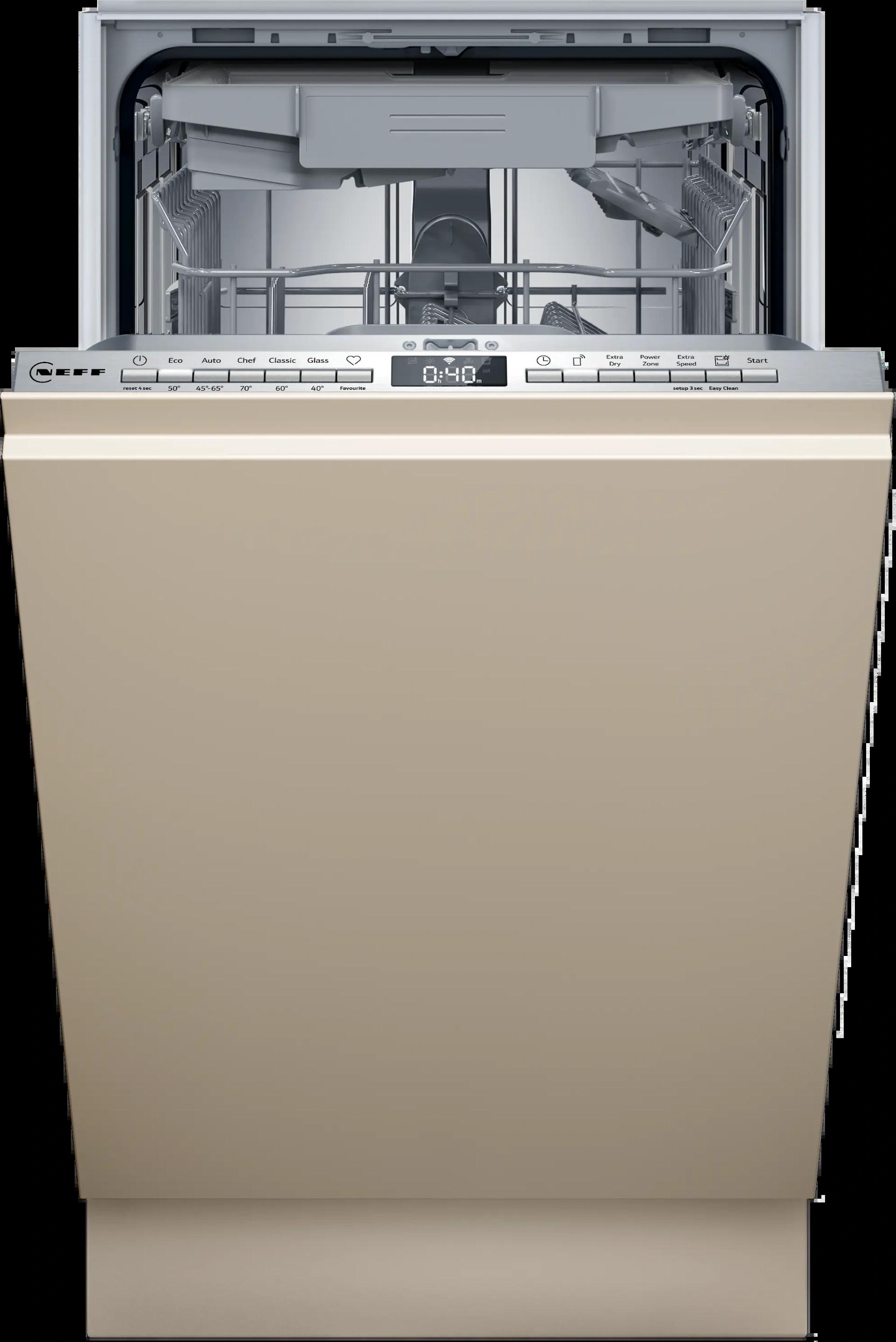 Съдомиялна машина за вграждане NEFF S875EMX35E , 10 комплекта, B