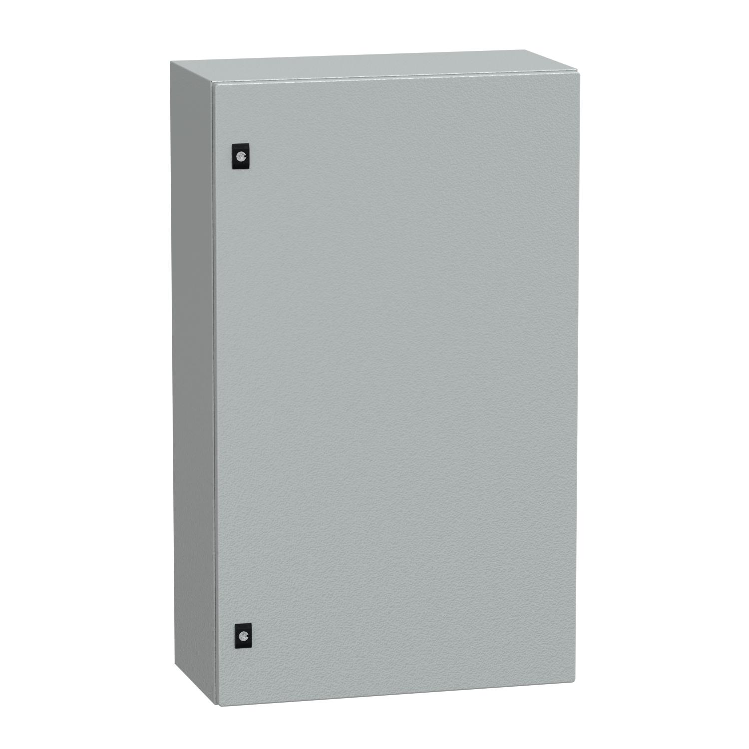 Табло Spacial CRN с плътна врата с монтажна плоча, H1000xW600xD300 IP66 IK10 RAL7035.. - SCHNEIDER ELECTRIC PanelSet CRN NSYCRN106300P | JAR Computers Табло Spacial CRN с плътна врата с монтажна плоча, H1000xW600xD300 IP66 IK10 RAL7035.. - SCHNEIDER ELECTRIC PanelSet CRN NSYCRN106300P