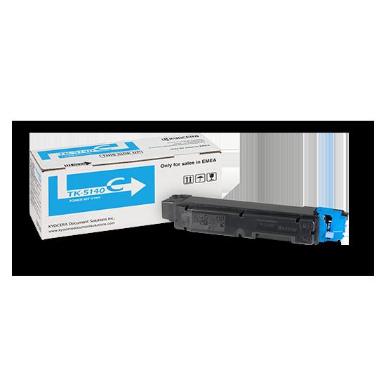 Тонер касета KYOCERA Cyan TK-5140C за ECOSYS P6130cdn/M6x30cdn, 5000 к. | JAR Computers Тонер касета KYOCERA Cyan TK-5140C за ECOSYS P6130cdn/M6x30cdn, 5000 к.