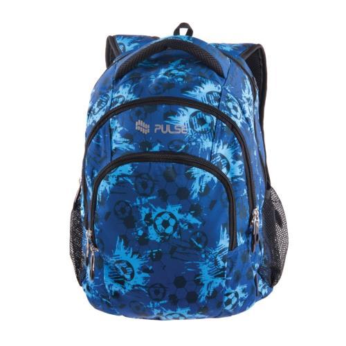 Ученическа раница PULSE Teens Blue Goal | JAR Computers Ученическа раница PULSE Teens Blue Goal