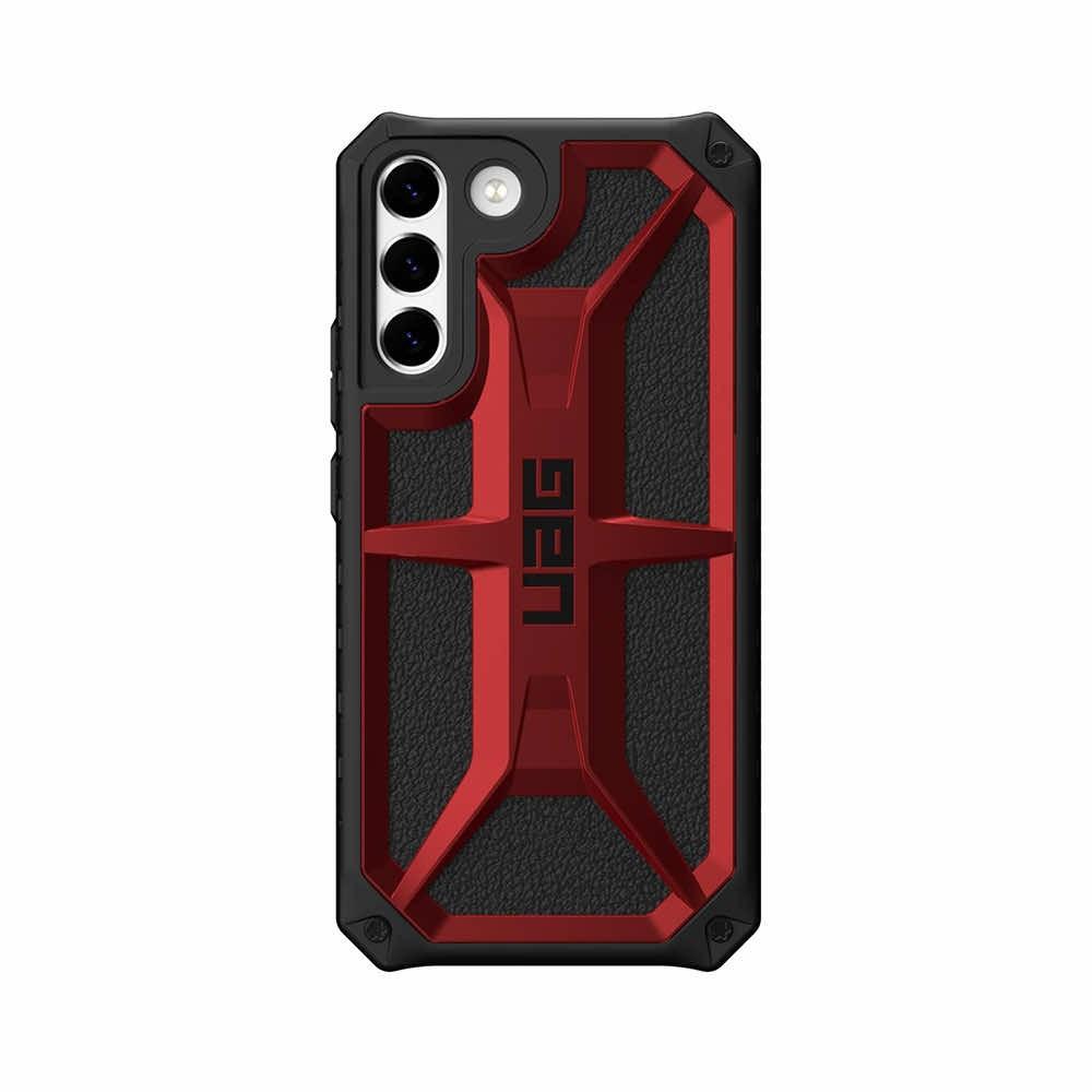 Удароустойчив хибриден кейс за Samsung Galaxy S22 Plus - Urban Armor Gear Monarch Case (черен-червен) | JAR Computers Удароустойчив хибриден кейс за Samsung Galaxy S22 Plus - Urban Armor Gear Monarch Case (черен-червен)