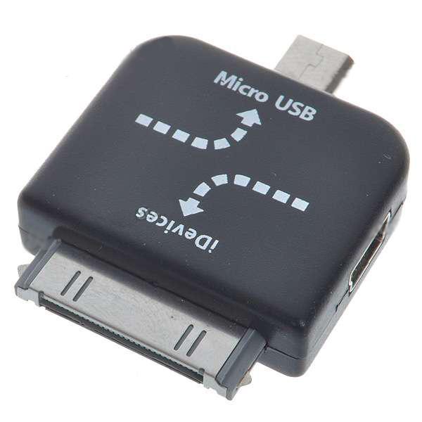 Универсален преходник mini-USB/microUSB/Dock | JAR Computers Универсален преходник mini-USB/microUSB/Dock